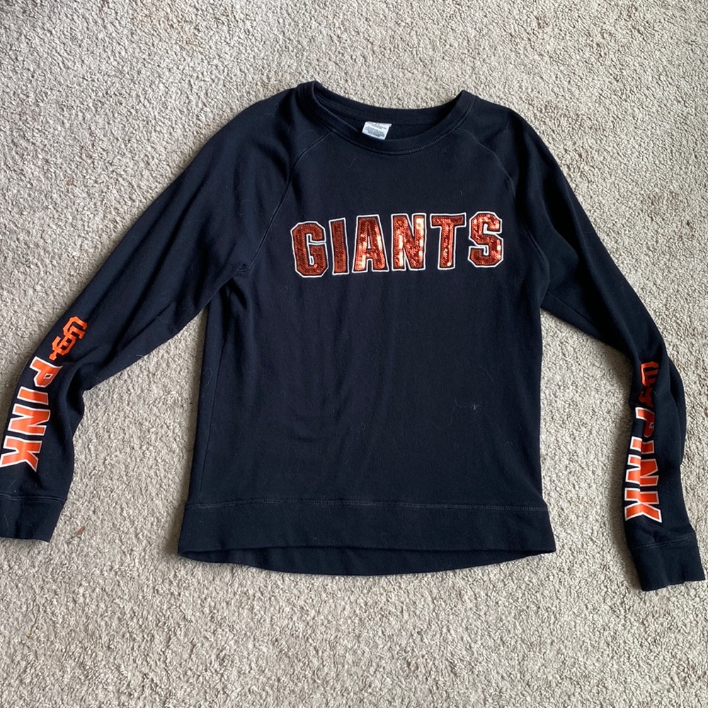 PINK SF Giants crewneck size S